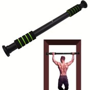 Resim Dayanıklı Ayarlanabilir Çekme Barı - Kapı Çerçevesi veya Duvara Monte Edilebilir, Vidalama Gerekmez, Sağlam Yapı, Ev Spor Salonu, Ofis İçin İdeal Fitness Hediyesi, Üst Vücut Güç Antrenmanı, Kompakt Tasarım, Yüksek Kaliteli Malzeme, Modern Egzersiz Ekipmanı, Dayanıklı Materyal, Apartman Sakinleri İçin 