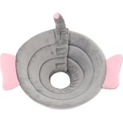 Resim Suntek Köpek Kedi Elizabethan Tasması E-yaka Yara Koni Fil S-gri Gri 