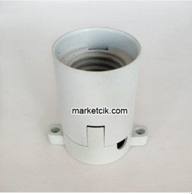 Resim Marketcik Plastik E27 Beyaz Tabela Duvar Donanma Duylar 