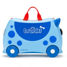Resim Trunki Çocuk Bavulu - Köpek - Dougie Dog 