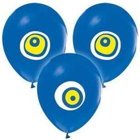 Resim Balon Nazar Boncuğu Lacivert Pk:100 