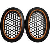 Resim PRS OVAL AMBER NEON LEDLİ HOPARLÖR KAPAĞI 2 ADET 