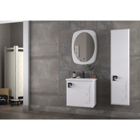 Resim Pierre Cardin Star Banyo Dolabı 60 cm 