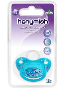 Resim Hanymish Rainbow Silikon Damaklı Emzik 3 Numara 