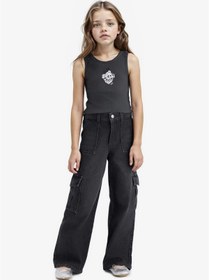 Resim DeFacto Disney Mickey & Minnie Bisiklet Yaka Atlet Kız Çocuk E6519A825HS 