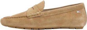 Resim Tommy Hilfiger FLAG SOFT SUEDE DRIVER LOAFER AyakkabıKadın 