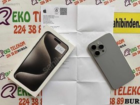 Resim Apple iPhone 15 Pro Max İkinci El TR | 256 GB | Natürel Titanyum 