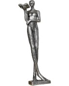 Resim Suntek Yeni Eve Taşınma Partisi Için Kitap Okuyucu Heykeli 