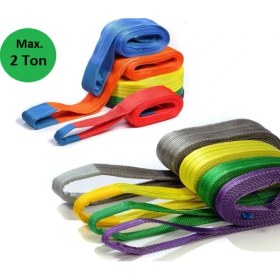 Resim Kafenn Polyester Sapan Halat 2 Ton 4 mt 