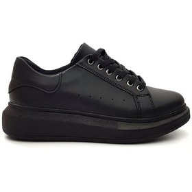 Resim Goldstep 1145 Kadın Bağcıklı Kalın Taban Sneaker Ayakkabı 