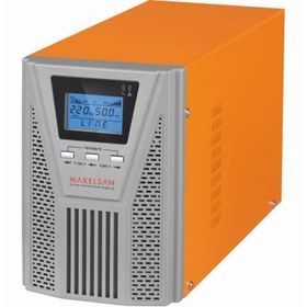 Resim Makelsan Powerpack SE 1KVA (2x 7AH) 5-10dk Online Kesintisiz Güç Kaynağı MU01000N11EAV04 