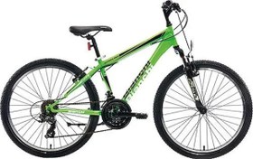 Resim Bianchi Star 24 Jant 21 Vites 36 Cm Çocuk Dağ Bisikleti-Deniz Yeşili - Lime 