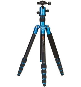 Resim Benro MeFOTO A1350Q1B RoadTrip Aluminum Travel Tripod Kit (Blue)​ ​ 