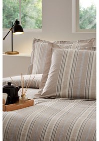 Resim Özdilek Sandlinie Tek Kişilik Nevresim Takımı Krem 