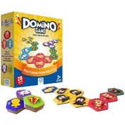 Resim Eğitici Oyun Domino Game 28 Kart Eğlenceli̇ Ai̇le Oyunu 