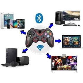 Resim Zengemtx Joystik Gamepad Bluetooth Telefon Tutucu Oyun Kolu Telefon Android Uyumlu 