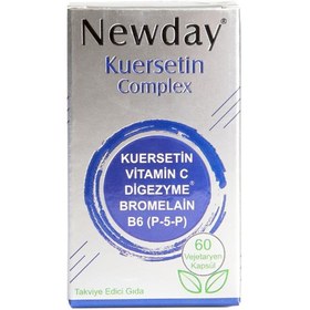 Resim Newday Kuersetin Complex 60 Kapsül 