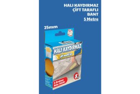 Resim Nandy Home 5 Metre, Çift Taraflı Halı Kaydırmaz Bant - 25MM 