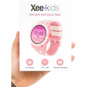 Resim Xee Kids 4g Lte Wi-Fi Destekli Sım Kartlı Akıllı Çocuk Saati – Görüntülü Görüşme, 2 Mp Kamera, Gps Takip, Suya Dayanıklı 