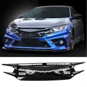 Resim Honda Civic Fc5 2016-2020 Ön Panjur Jdm Stil 