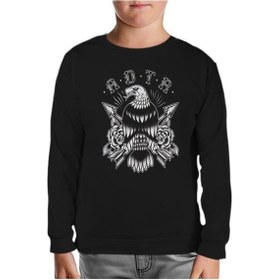 Resim A Day To Remember - Eagle Siyah Çocuk Sweatshirt Siyah 