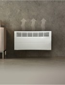 Resim Maktek 2500 Watt Elektrikli Panel Konvektör Isıtıcı Manuel (AYAKLAR,ASKI APARATI DAHİL)*yeni Model* 