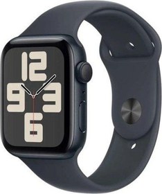 Resim Apple Watch Se Gps 44Mm Aluminium Case With Midnight Sport Band - M/L (Apple Türkiye Garantili ) 