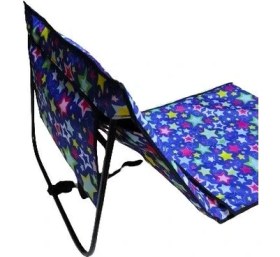 Resim Hobi Store Katlanabilir Çanta Şezlong ( Blue Star ) 