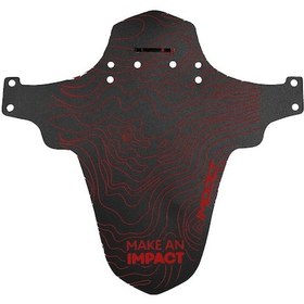 Resim İmpact Make An Bisiklet Çamurluk Mde-35 Kırmızı Siyah 