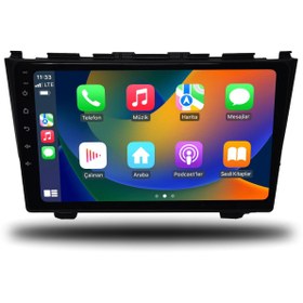 Resim Honda CRV Android Carplay Multimedya 2007-2012 4GB RAM + 64Gb Hafıza + 8 Çekirdek 