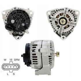 Resim Kraftvoll Sarz Dınamosu Alternator 24v 80a Bosch Tıp Ncb1 Mercedes Benz Actros 03 Iveco 00 