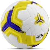 Resim Telvesse Orijinal Futbol Topu Premiera Sert Zemin Halı Saha Futbol Topu Hibrit Sarı No:5 