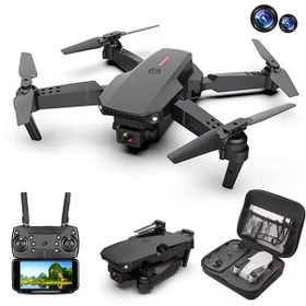 Resim E88 Drone Uzaktan Kontrol Hd Kamera App Üzerinden 