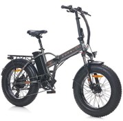 Resim Corelli Voniq 20 Jant 42 Folding Fat Bike Elektrikli Bisiklet Gri 