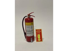 Resim Vallentina 6 kg Köpüklü Yangın Söndürme Cihazı Ruhsata Uygun TSE-HYB/CE BELGELİ 4 YIL GARANTİLİ(Levha-Askı Aparatlı) 