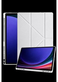 Resim Samsung Galaxy Uyumlu X930 Tab S11 Ultra 14.6 Kalemlikli Mars Tablet Kılıfı - Gri Klasik 