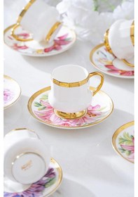 Resim Acar Kalmia 6 Kişilik Kahve Fincanı Takımı - 90 Ml 