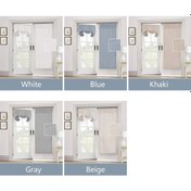 Resim Pazly 2'lik Linen Perde Seti - Güneş Korumalı, Gizlilikli, Modern Tasarım 66x172cm, Eu/us Prizli, Sıcaklık Kontrolü 