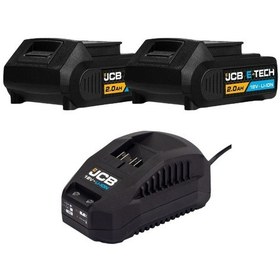 Resim Jcb 18 V 2.0 Ah Lithium-ion Batarya Ve Şarj Cihazı Seti 