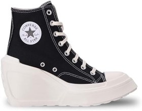 Resim Converse Chuck 70 De Luxe Wedge Hi Kadın Günlük Ayakkabı A06478C Siyah 