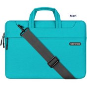 Resim Mavi Laptop Çantası Macbook 15inc Notebook Bilgisayar/evrak Çantası Askılı Cartinoe McStorey