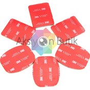 Resim Sjcam Sj4000 Sj5000 M10 M20 - 3 Düz 3 Eğimli 3m Yapışkan Bant 