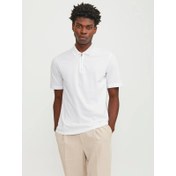 Resim Jack&Jones Jjemac Zip Erkek T-shirt (12249324) 