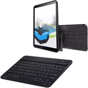 Resim Microcase Samsung Tab A 8.0 Inch 2019 T295 T295 T297 2 In1 Alfa Armor Standlı Kılıf bluetooth Klavye-al81113 