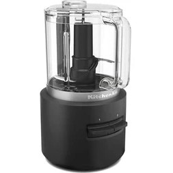 Resim Esmo Home Kitchenaid Go 5KFCR500BM Kablosuz Mutfak Robotu Bataryasız Siyah 
