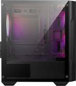 Resim Msi Mag Forge M100A Akrilik yan panel 3x120 MM 1x120 MM Auto RGB Fan Atx Bilgisayar Kasası 