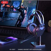Resim Xo Kablolu RGB Gaming Kulaklık GE07–Pasif Gürültü Engelleme,Deri Pedler,USB ve Mikrofon,FPS MMORPG 