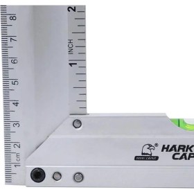 Resim First Master Su Terazili Alüminyum Marangoz Gönye-25 cm 