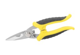 Resim Wezone Elektrikçi Makasları, Paslanmaz Çelik, Çok Fonksiyonlu, Demir Levha Ve Kablo Kesici, Ergonomik Saplı, Ev Ve Endüstri Tamiri İçin Jd32077 İnç 