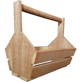 Resim Apak Ahşap Dekoratif Sebzelik 